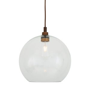 Leith Open Globe Pendant Light 13.75&#39;&#39; (35cm) IP65