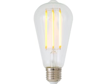 LED Teardrop Filament Bulb Dimmable E27 4W 2300k 350lm 14cm
