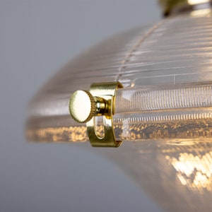 Ozark Victorian Vintage Glass Pendant Light 33cm image 4