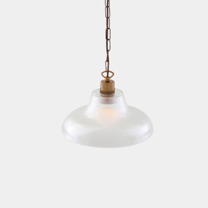 London Prismatic Railway Glass Pendant Light 30cm image 3