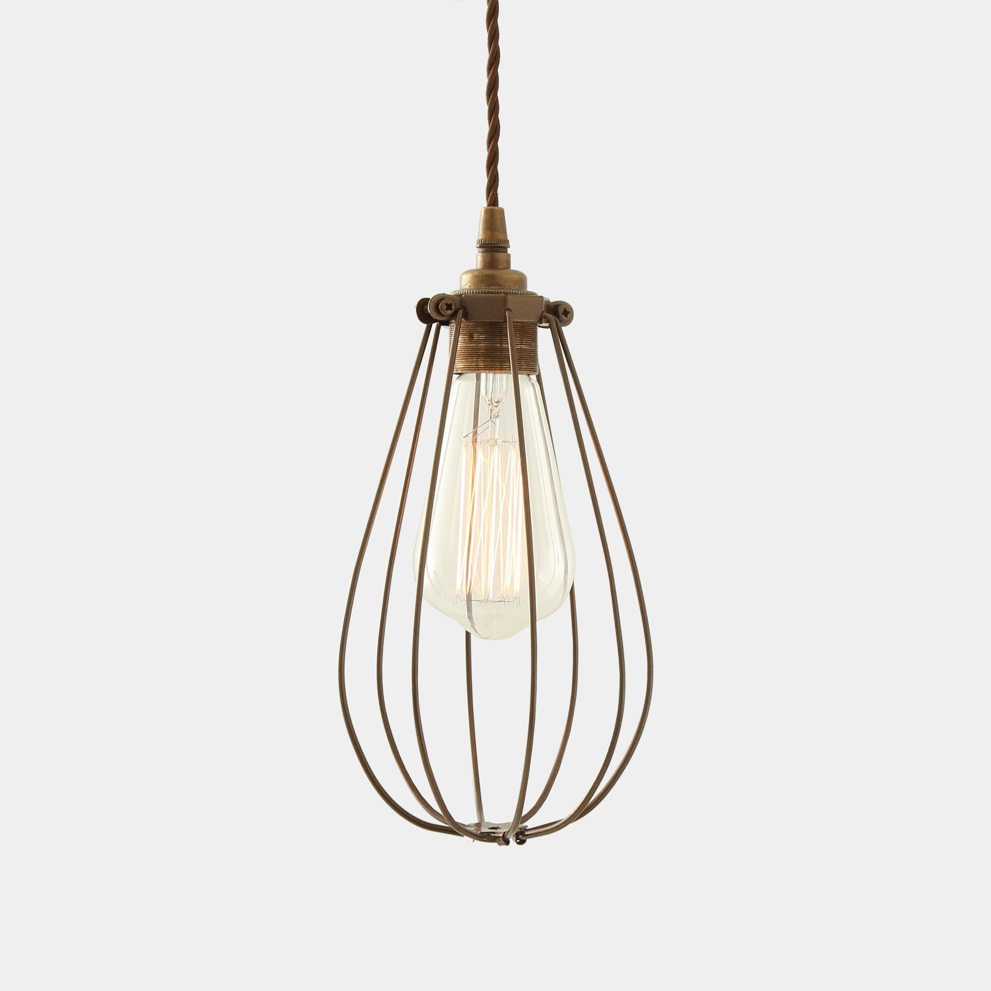 Vox Vintage Cage Pendant Light Colour Options Etsy Australia