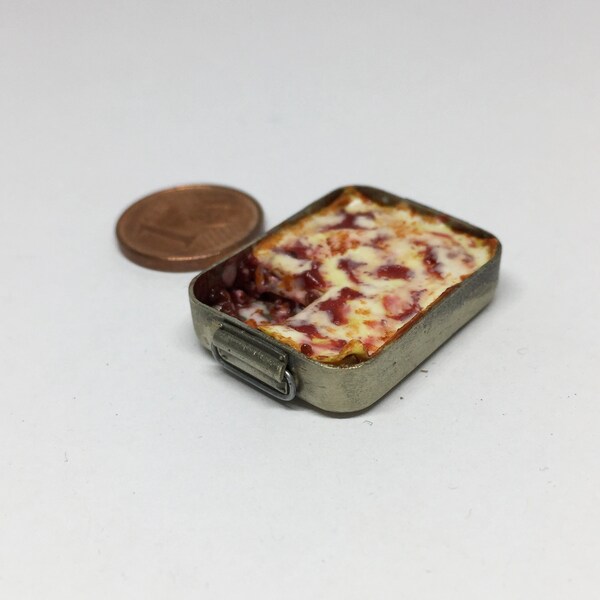 Lasagne. 1/12 miniature