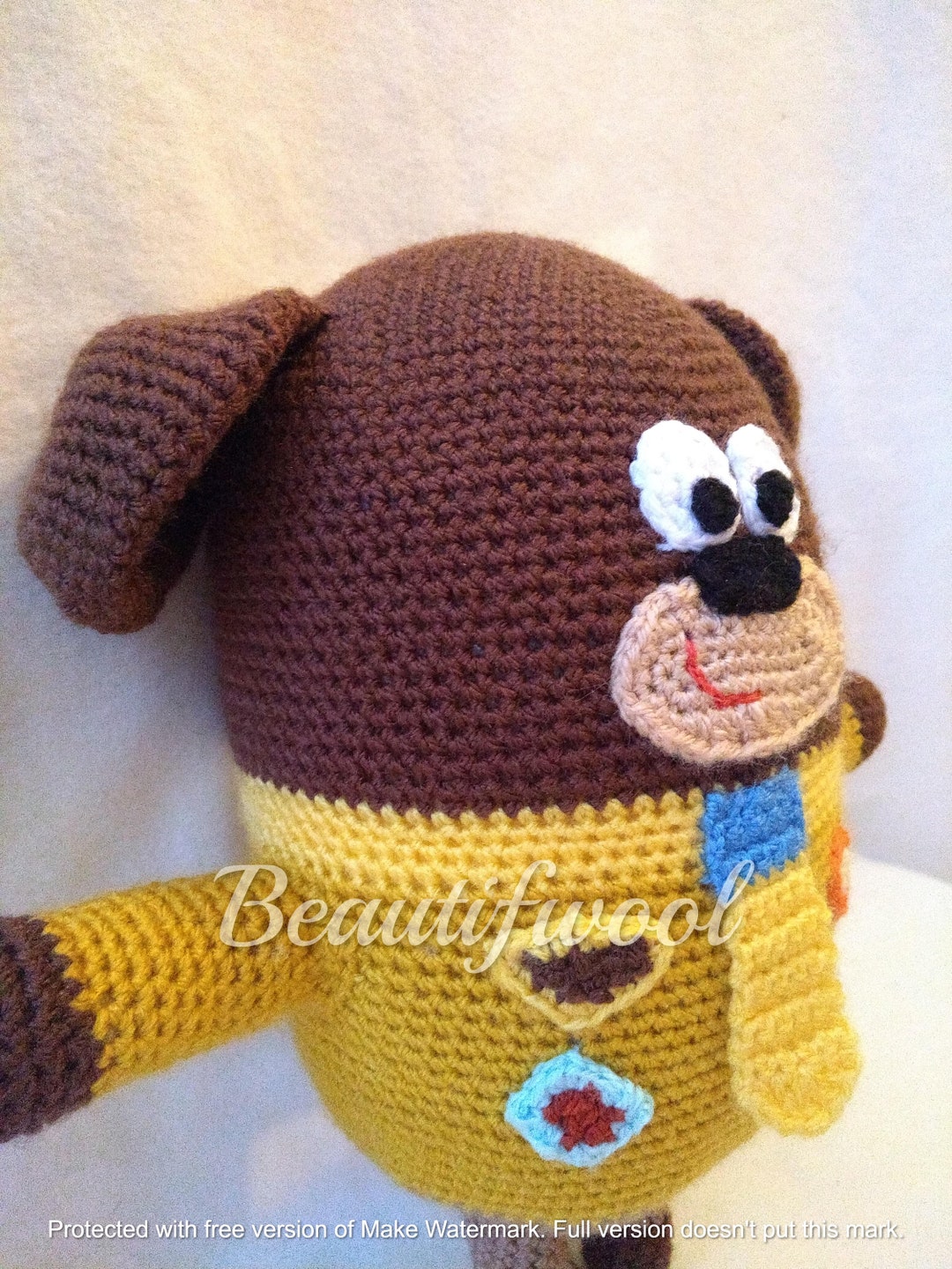 Hey Duggee - Cbeebies - Handmade - Dog - Crochet - Etsy