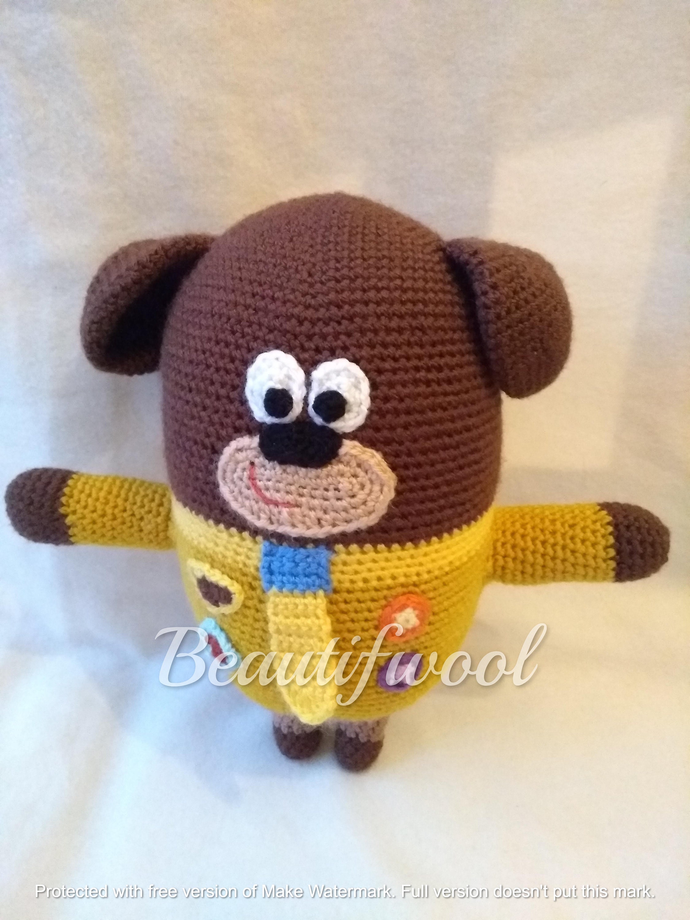 Hey Duggee Cbeebies Handmade Dog Crochet - Etsy Ireland