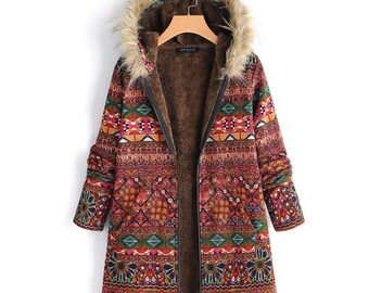 boho coats for womens