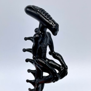Xenomorph glass sculpture