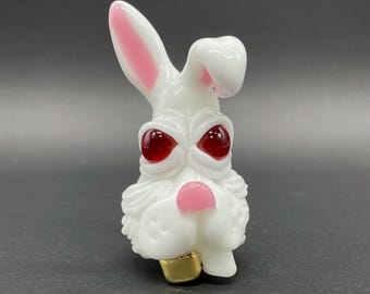 Conejo de Eostre: Colgante de cristal del equinoccio de primavera