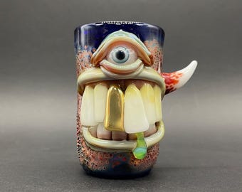 Big tooth Cyclops shot glass