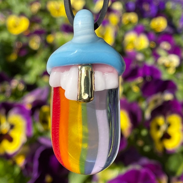 kool aid tongue pendant