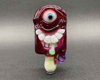 Popsicle glass pendant
