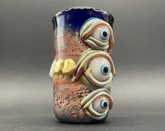 Too many teeth shot glass