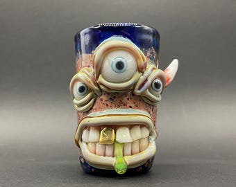 Triclops shot glass