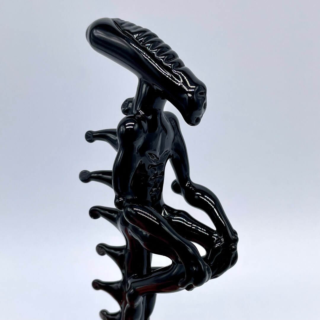 Xenomorph Glass Sculpture Etsy