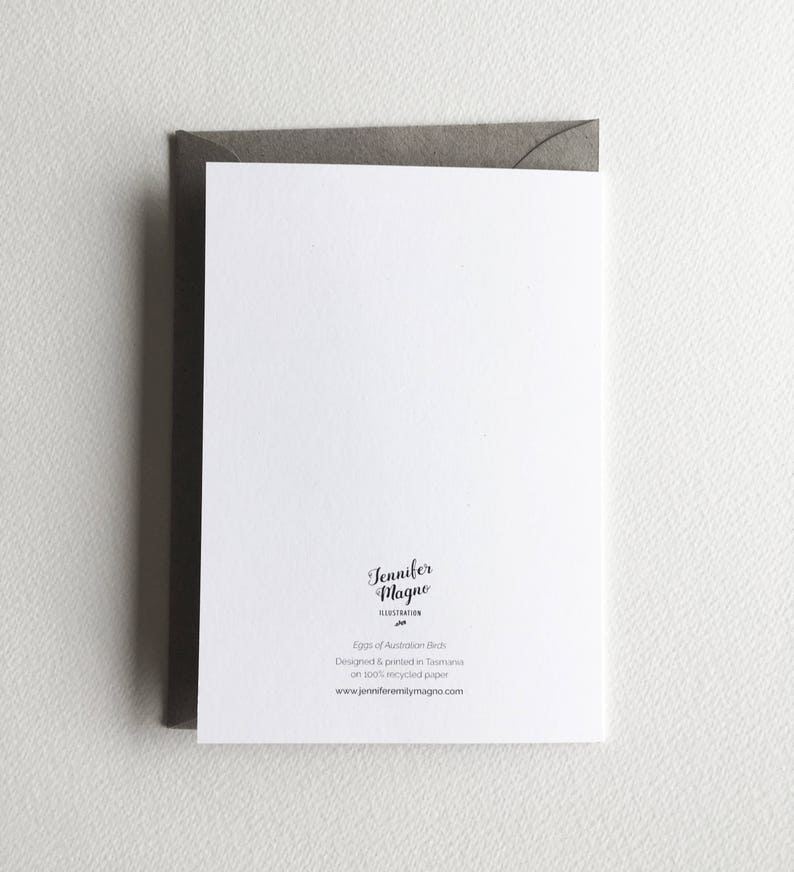 Greeting Card A6. Watercolour Gumleaves Artwork. Australian Etsy Sweden