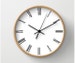 Roman clock, Classic decoration, Work from home, Numbered clock, Large wall clock, Modern style, Wooden wall clock