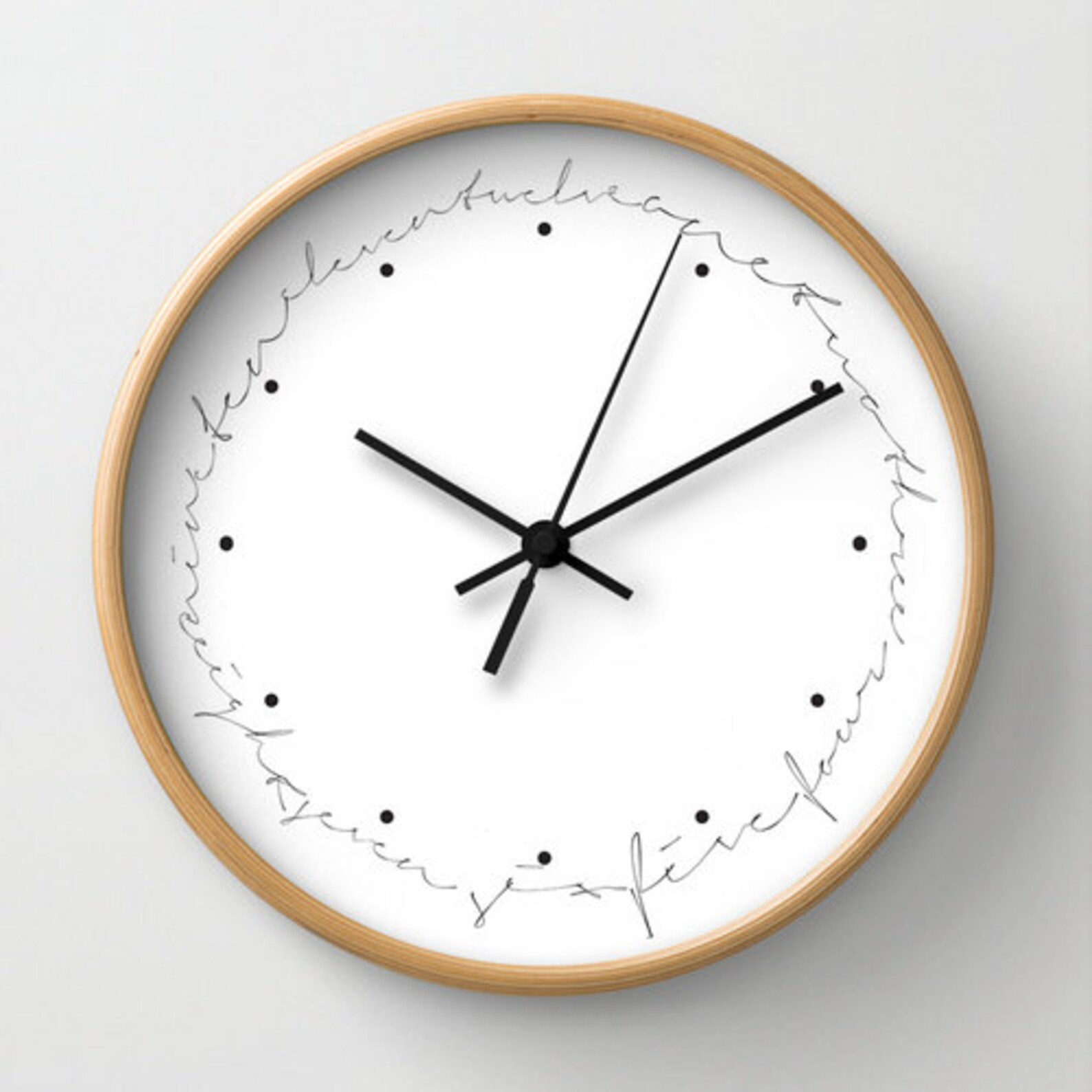Large Numbered Wall Clocks 26 - nne4m7r
