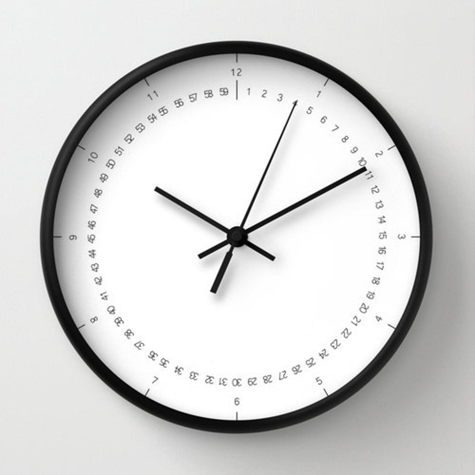 Classic Wall Clock Contemporary Clock Minimal Wall Clock Etsy