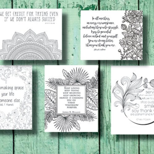 5x7 Jpegs Instant Download Includes 28 Unique Designs October 2018 LDS General Conference Quotes Complete Bundle