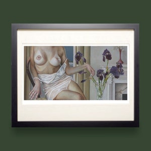 Un beau matin (Beautiful Morning): Limited edition print of an original painting by Mary Ann Evans.