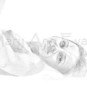 Mary Ann Evans Erotic Female Nude Study MAEP52 MATURE. Print From