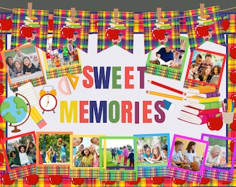 Sweet Memories bulletin board, Summer bulletin board, Graduation bulletin board, teacher printable, End of the year bulletin, School's out
