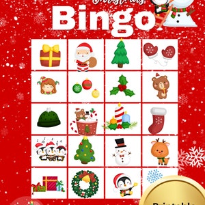 Christmas Bingo Cards