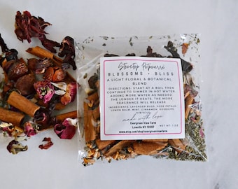 Simmer Potpourri Stovetop | Spring Summer Mix Blend | Mothers Day Gifts Bridal Baby Shower Housewarming Intentions | Home Scent Fragrance