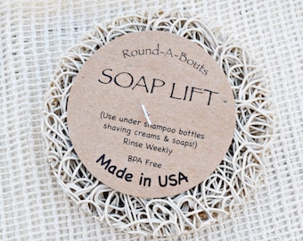 Round Soap Lift: Eco-Friendly Bioplastic Dish Drainer