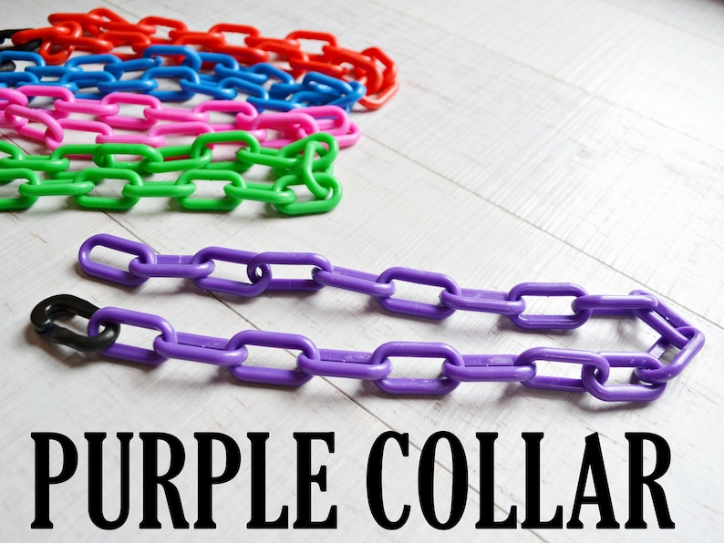 Goat Collar Plastic Chain Nigerian Dwarf Pygmy Minis Etsy