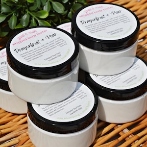 Körperbutter | Ziegenmilch & Honig | Triple Blend Mango Kakao Sheabutter Reichhaltige Lotion | Geschenkidee