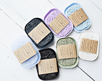 Soap Lift Holder Set: BPA-Free Plastic Soap Saver