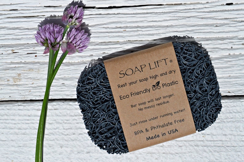 SOAP LIFT® SAVER Ecofriendly Homemade Soap Holder Dish Lift Bar Drainer