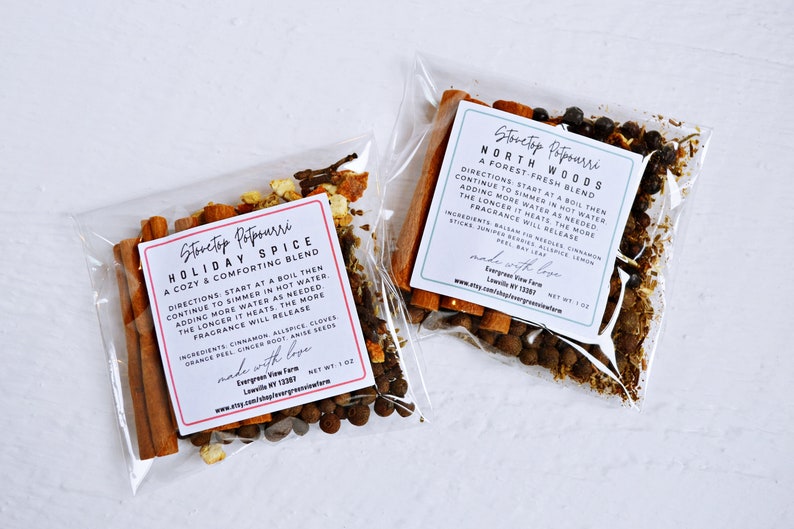 Miscela di spezie Simmer Potpourri Autunno Inverno Vacanze Natale Profumo naturale per la casa Fragranza immagine 6