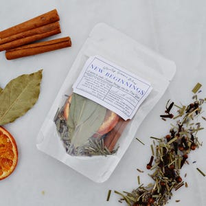 Simmer Kit New Beginnings Potpourri Blend per fornelli Fresh Start Gennaio Capodanno Fragranza per la casa