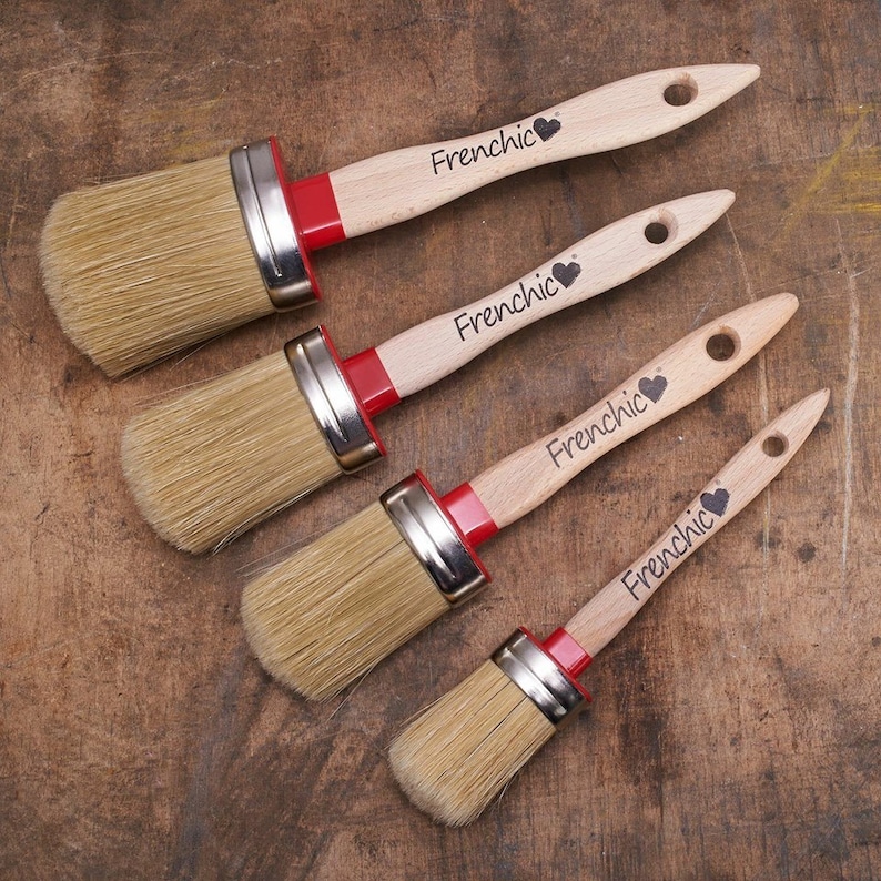 Frenchic Oval Paint Brushes Etsy