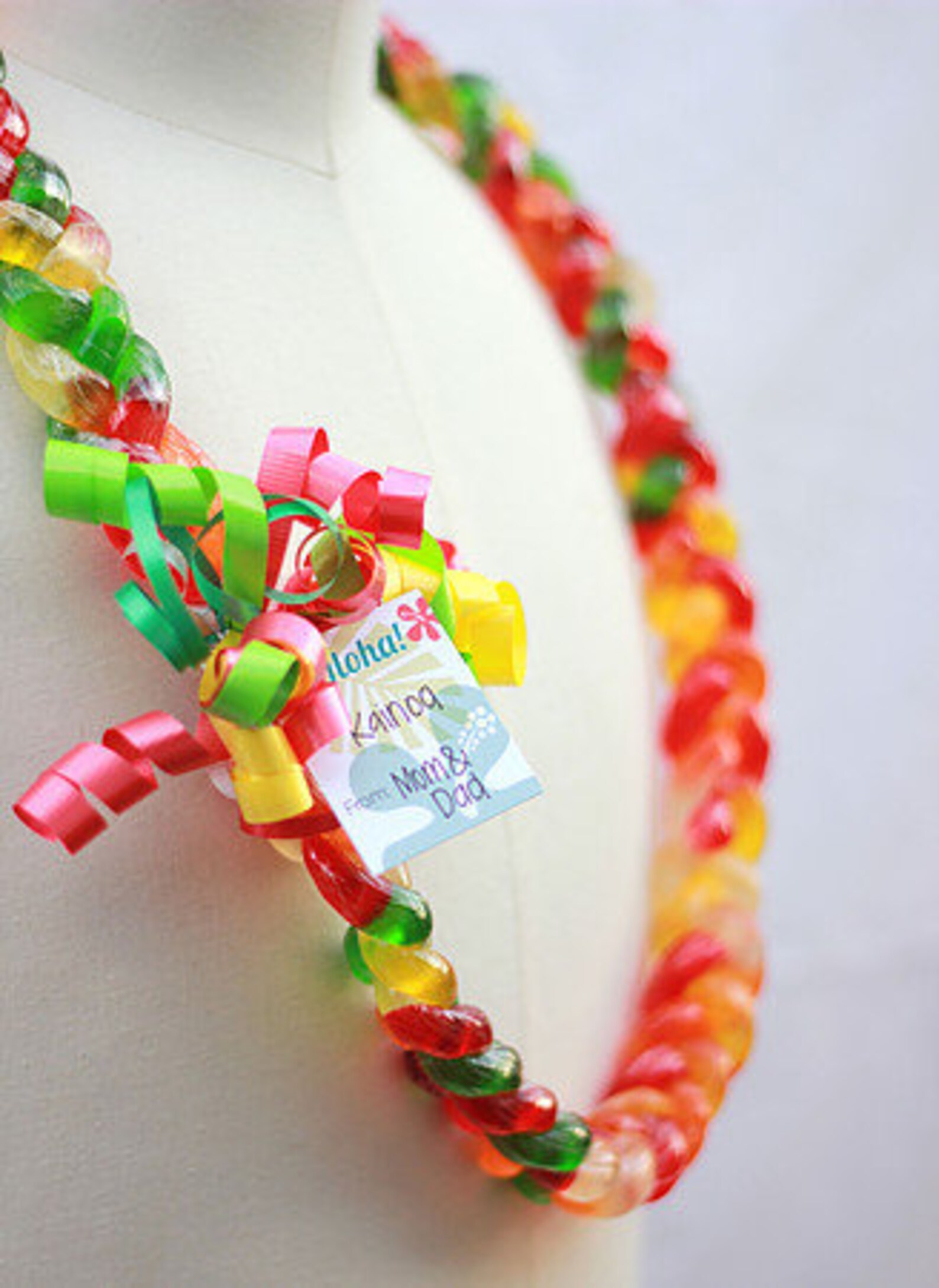 LED Lightup Yummy Gummy Lei Etsy