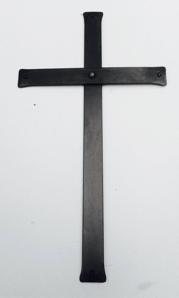 Iron Cross Wall Mounted Cross Uk Hand Made Extra Large Etsy