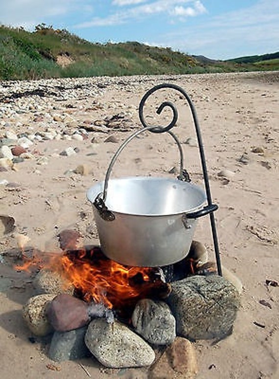 Boho Gypsy Hook for Campfire Cooking Portable and Stylish