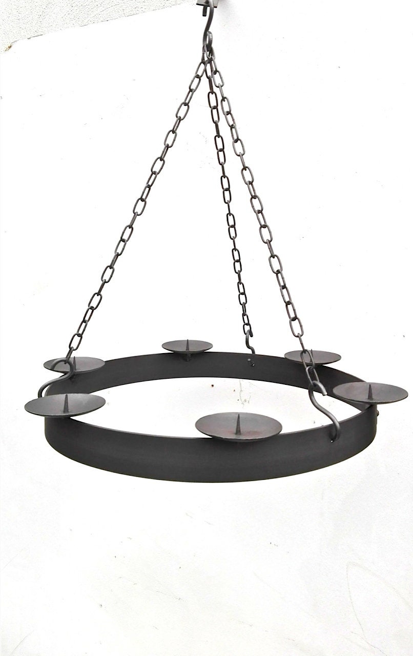 Hanging Round Candle Holder Sconce Church Candles Ceiling Etsy UK