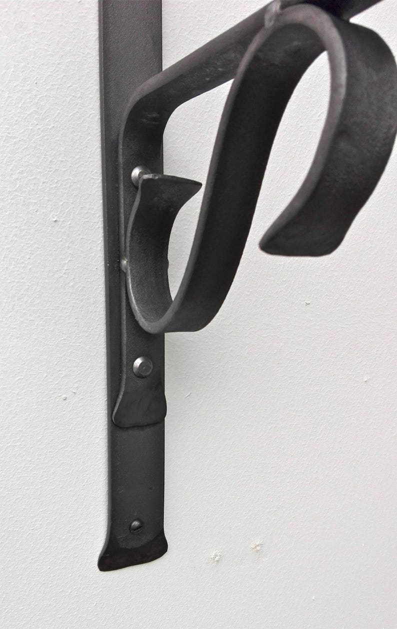 Wall Mounted Candle Sconce Metal Church Blacksmith Handmade UK Etsy UK