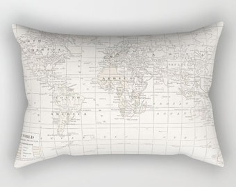 world map pillowcase colour and learn