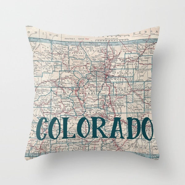 Colorado Pillow - Etsy