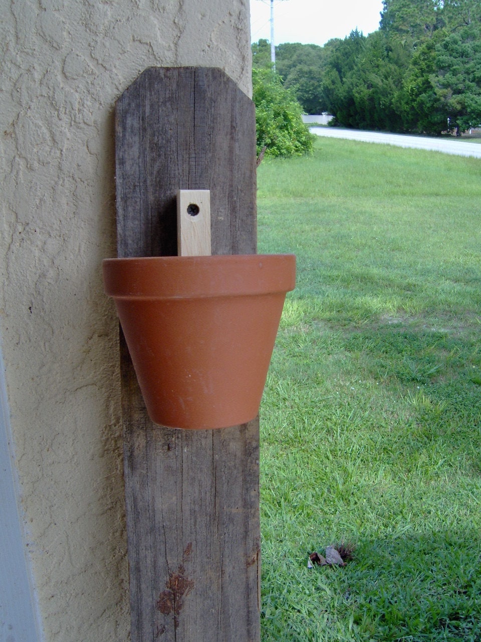Wooden Clay Pot Holder for Single Pot 4 pack