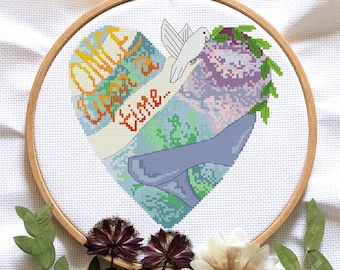 Fairytale | Cinderella | Digital Cross Stitch Pattern (Downloadable PDF)
