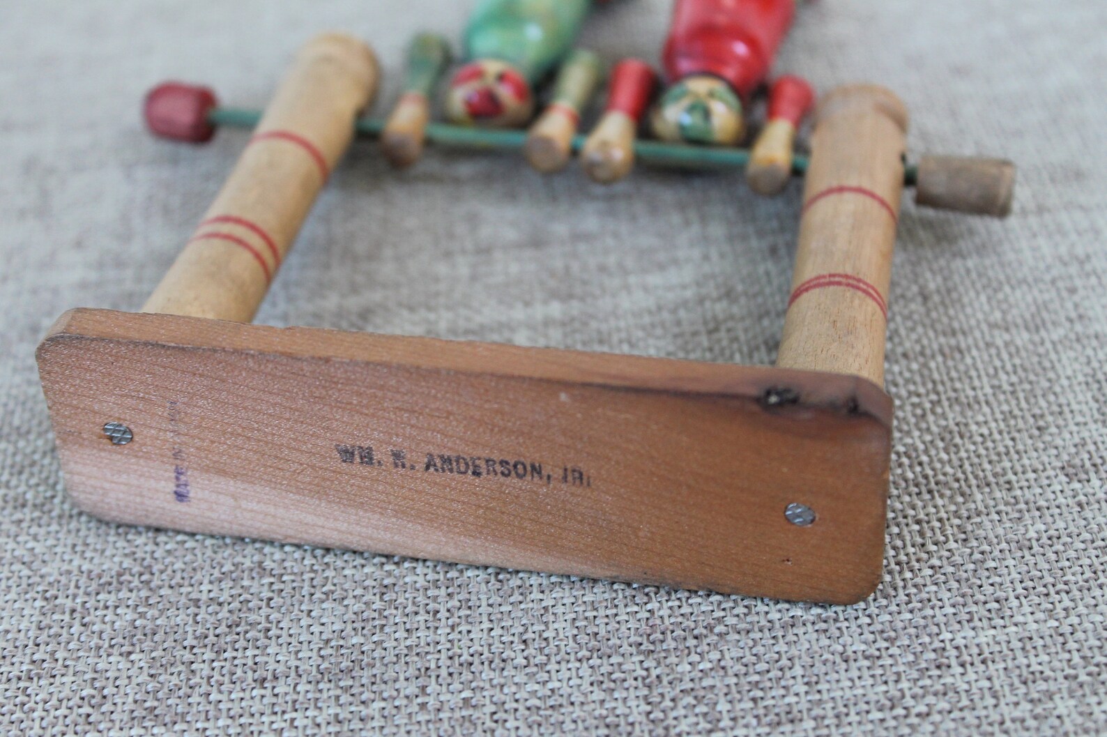 Vintage Wooden Circus Trick Trapeze Toy Vintage Wood Pair of Etsy