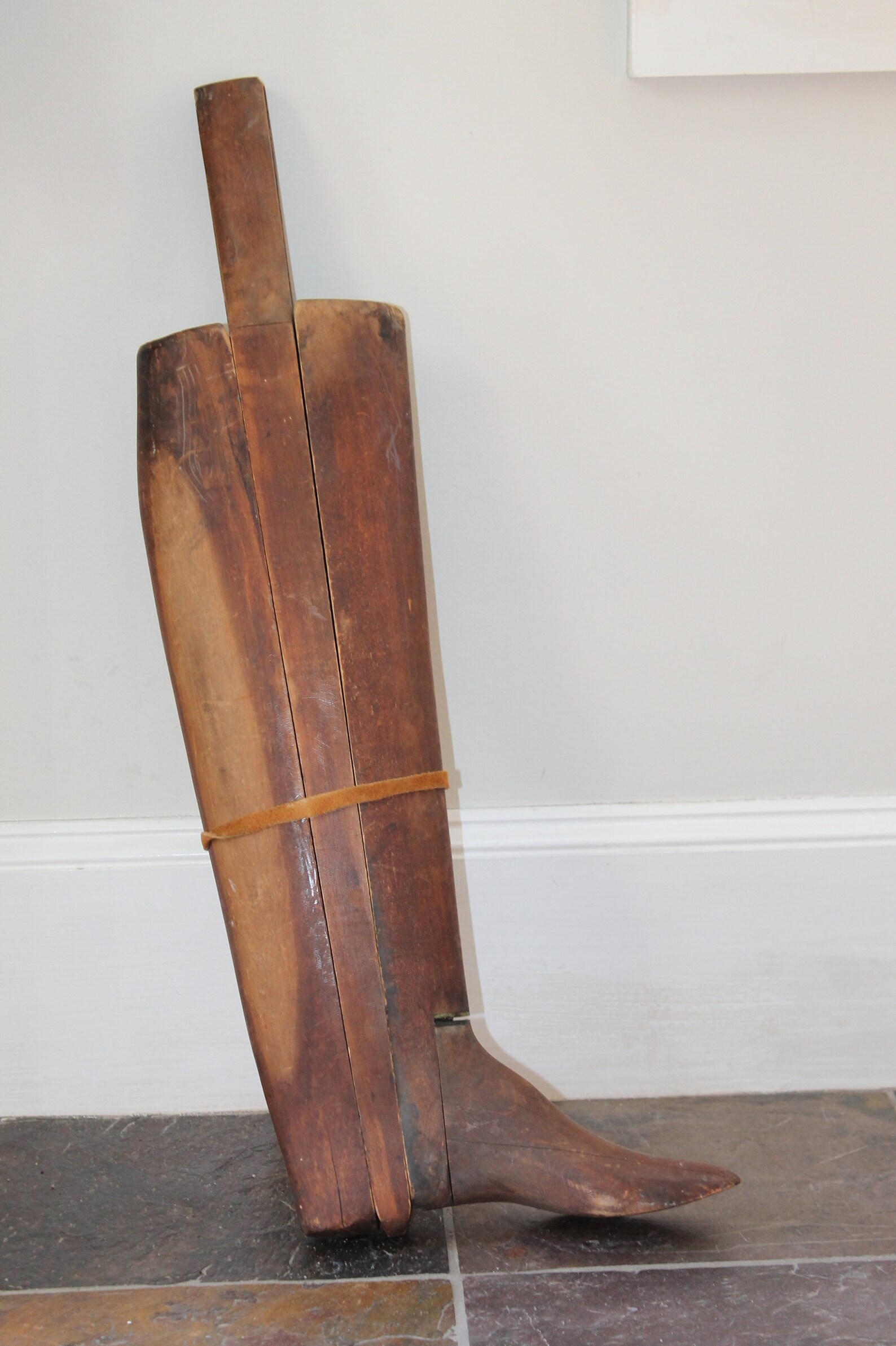 Antique Wooden Riding Boot Tree Vintage Wood Equestrian Boot Etsy