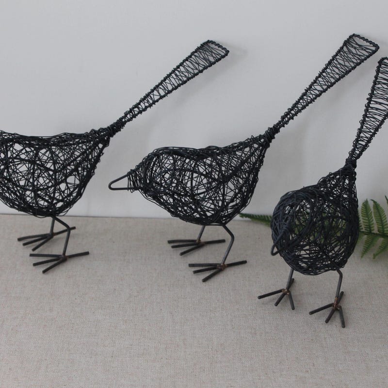 Crow Wire Sculpture - Etsy