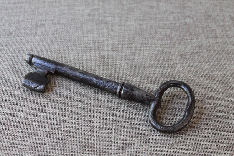 Large Heavy Metal Key Large Metal Skeleton Lock Key