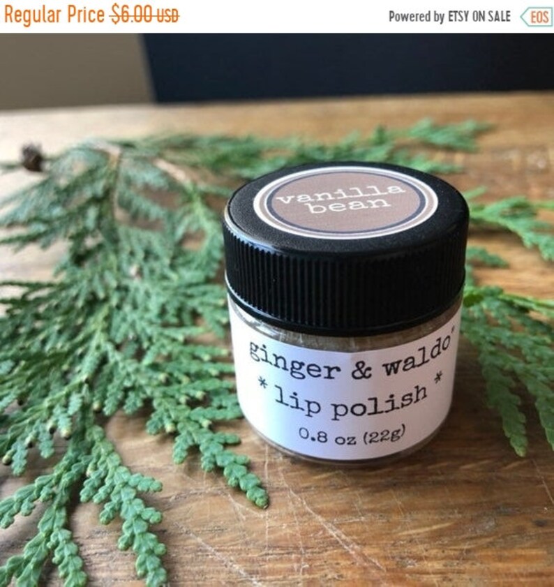 Clearance Vanilla Bean Lip Scrub Cruelty Free Vegan Lip Etsy