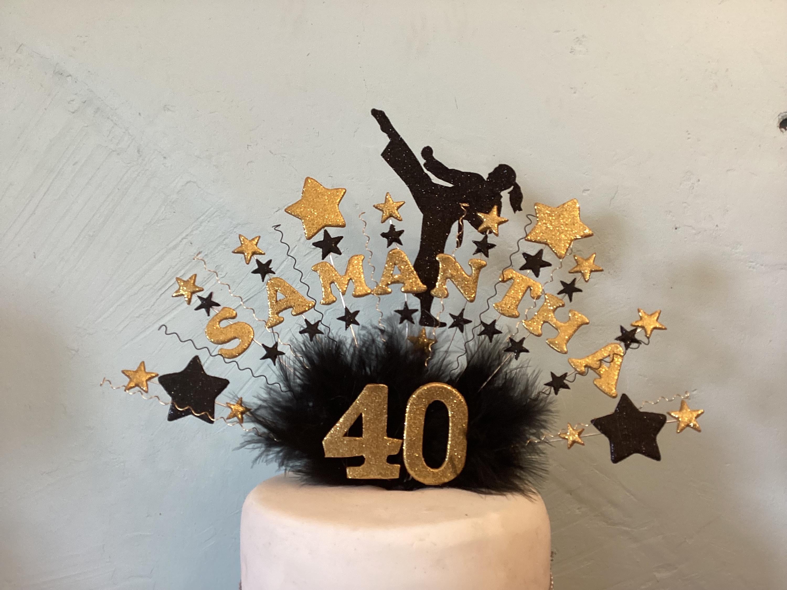 Karaté Décoration De Gâteau Personnalisée Judo MMA Combat, N'importe